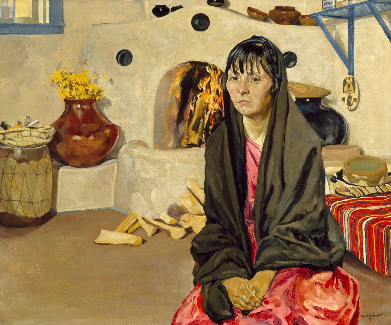 Anna, ca. 1914-36 av Walter Ufer