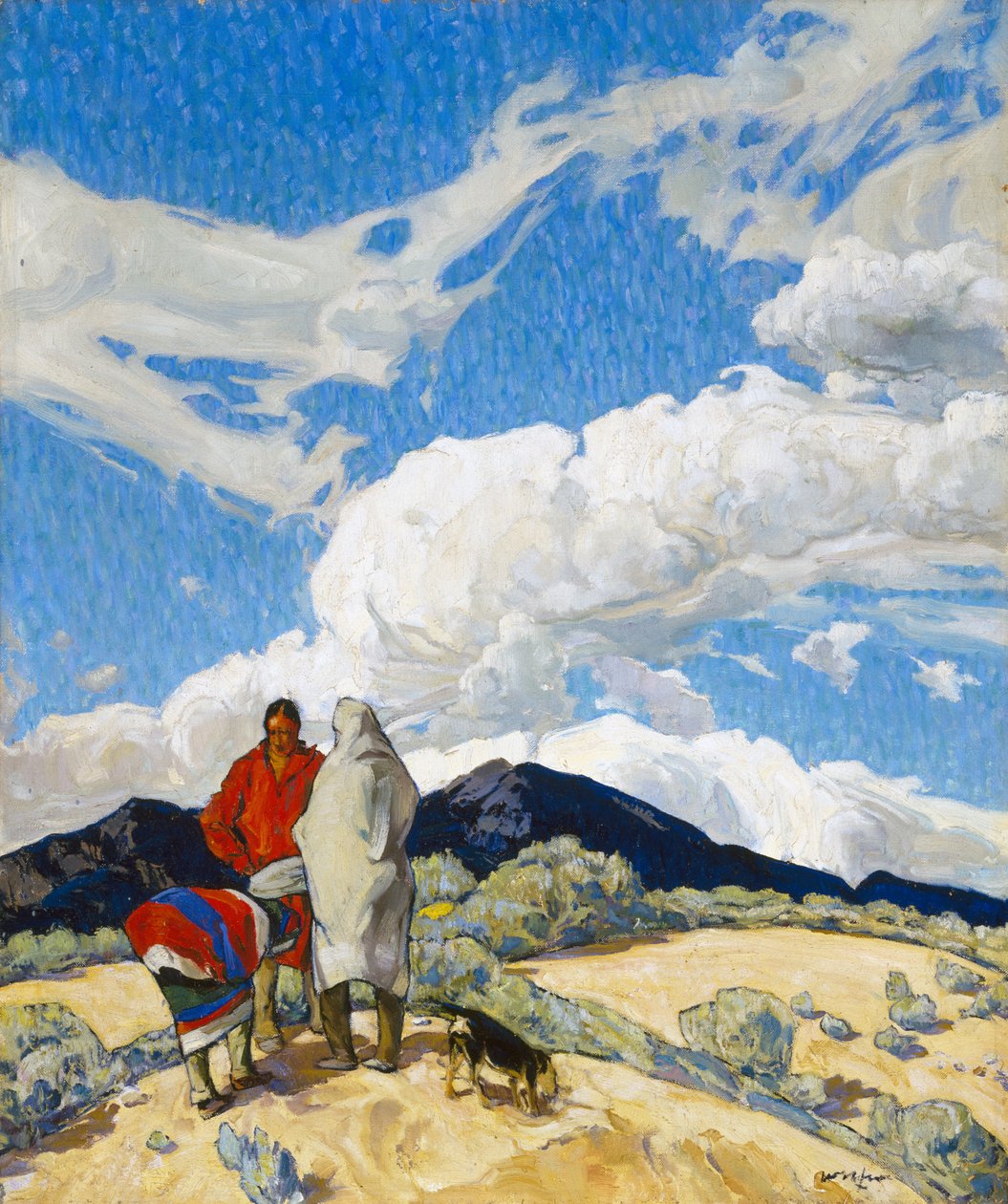 The Rendezvous, ca. 1914-22 av Walter Ufer