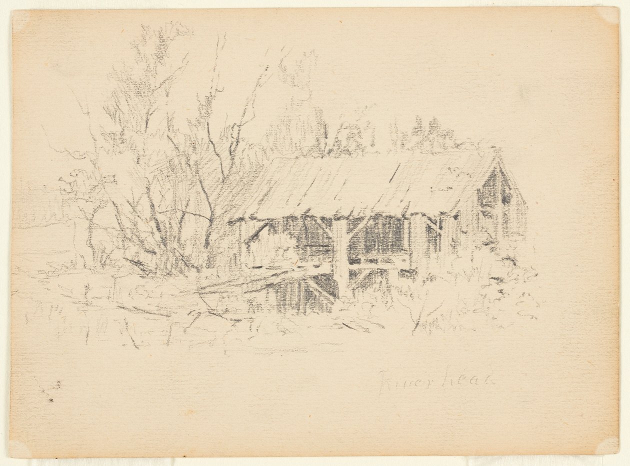 Ruin av en mølle av Walter Clark