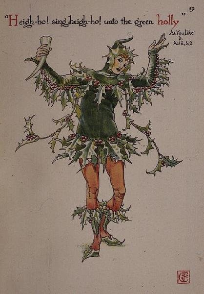 Holly, fra "Flowers from Shakespeare