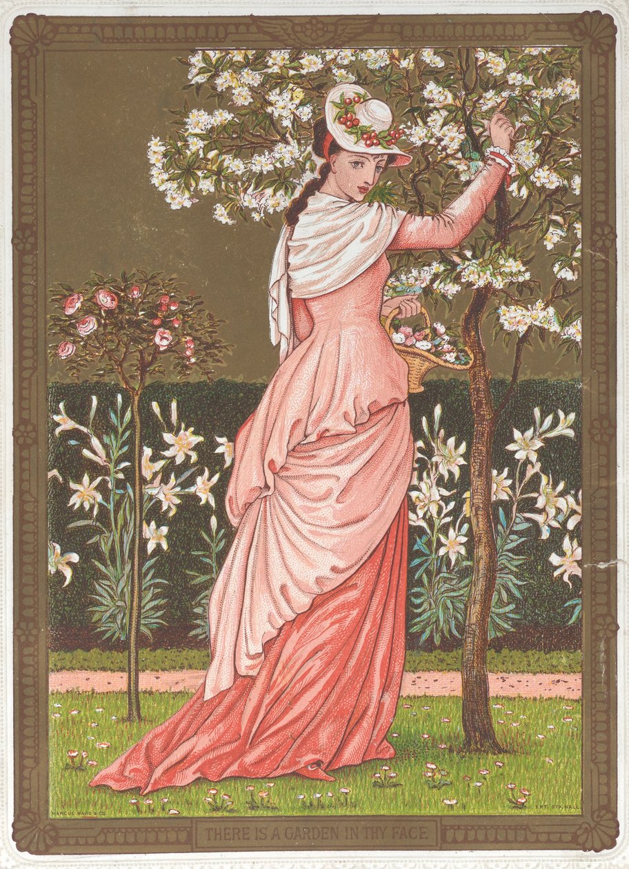 Valentine, 1876. av Walter Crane