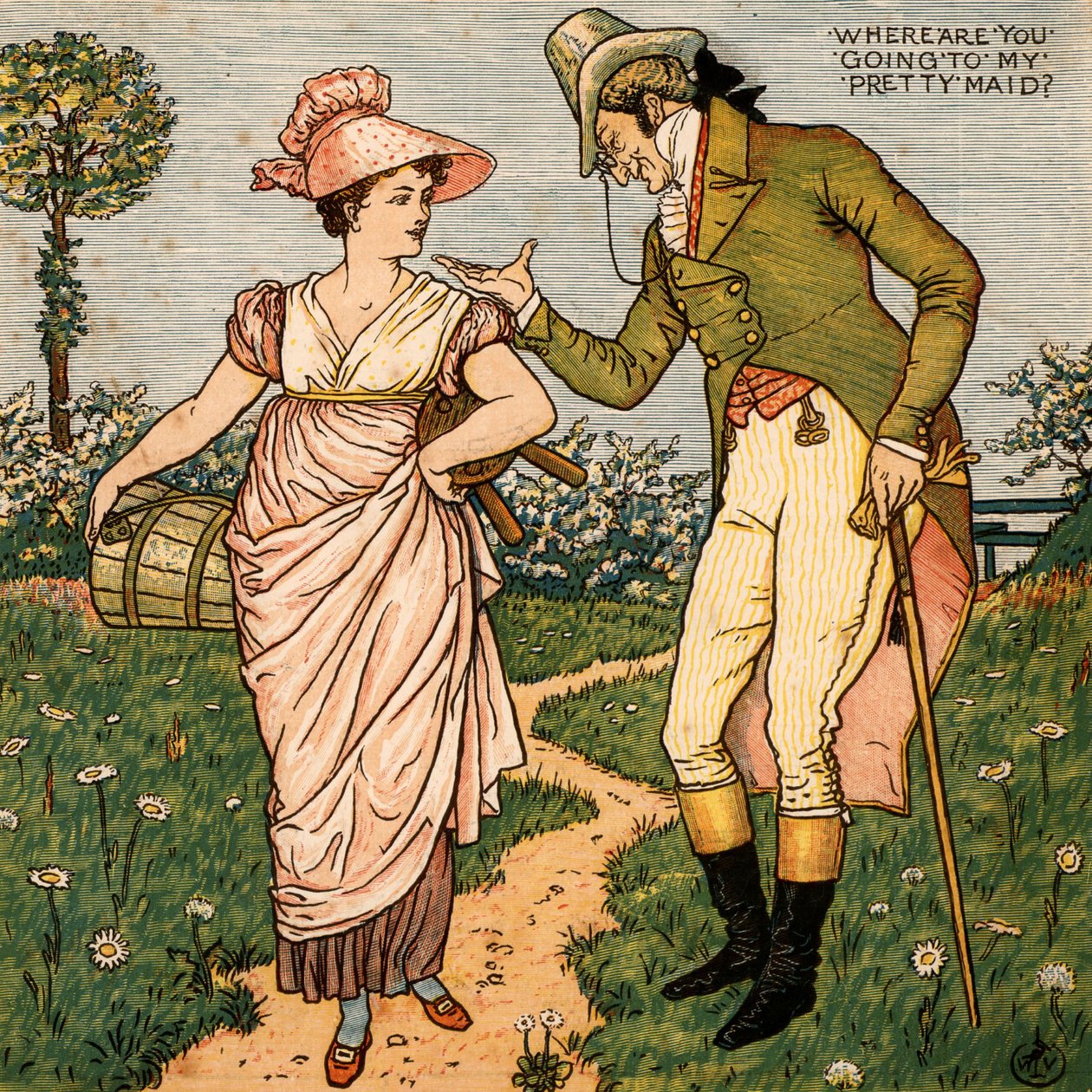 Walter Crane (1845–1915) av Walter Crane