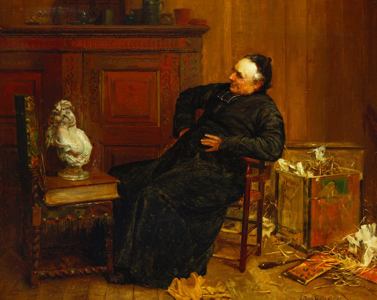 Kjenneren, 1884-87 av Walter Dendy Sadler