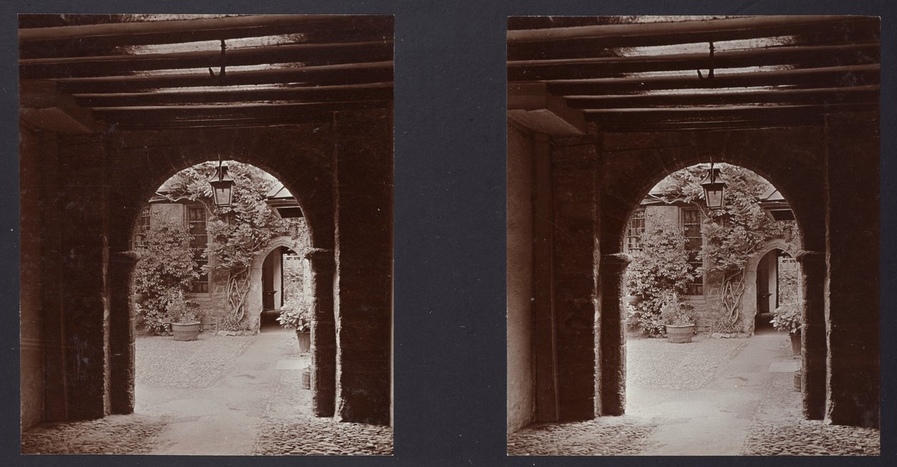 Cathedral Close, Exeter, Devon, 1913. av Walter Edward Zehetmayr