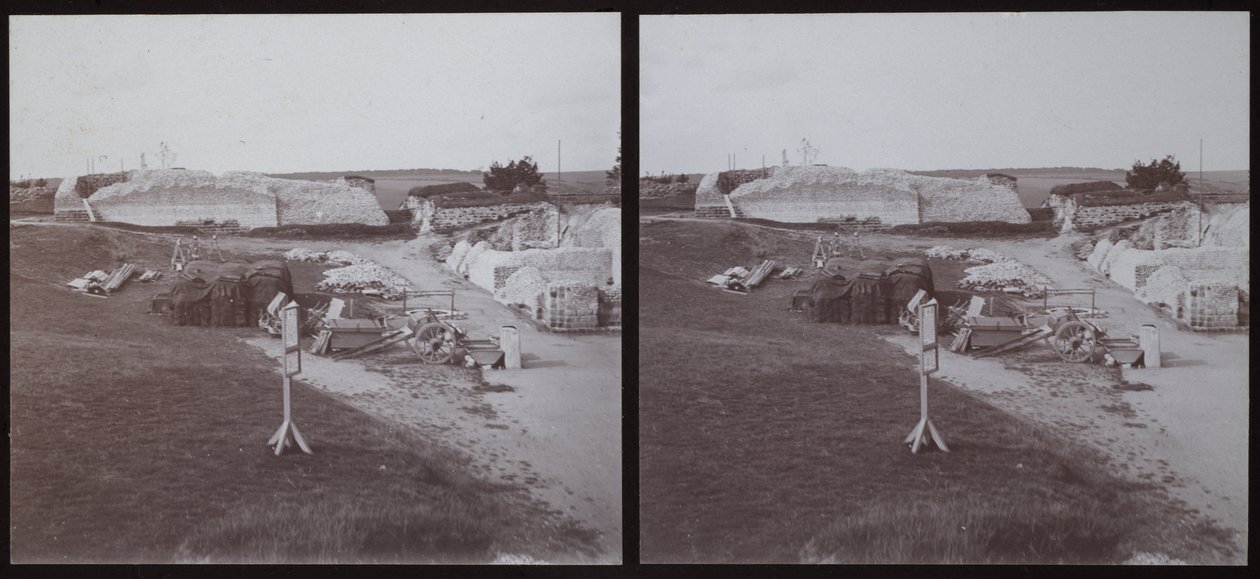 Old Sarum, Salisbury, Wiltshire, 1913. av Walter Edward Zehetmayr