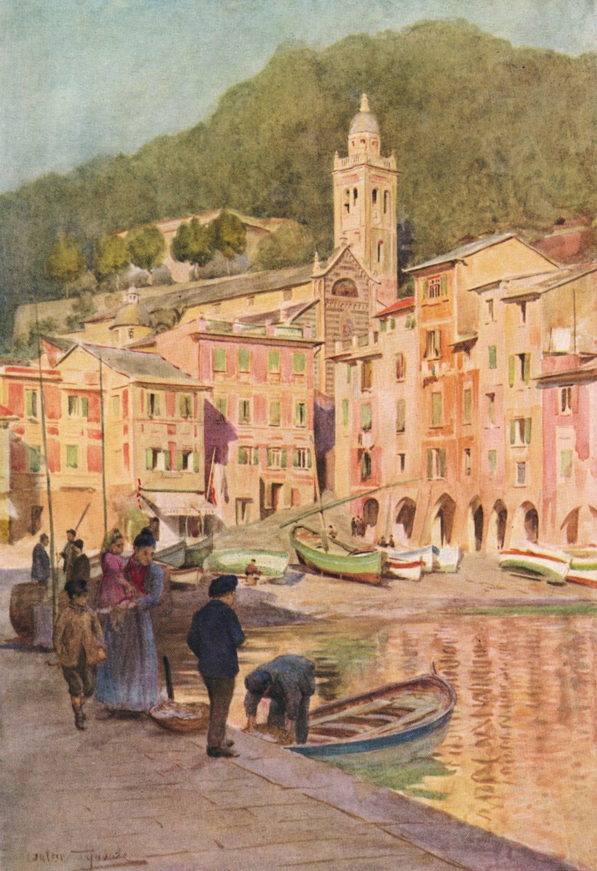 Portofino, c1910, 1912 av Walter Frederick Roofe Tyndale
