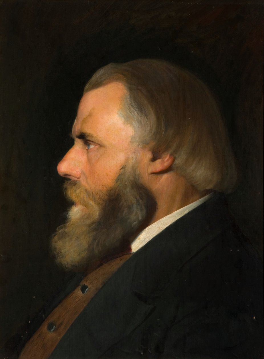 Portrett av kunstnerens far, 1910. av Walter Freeth