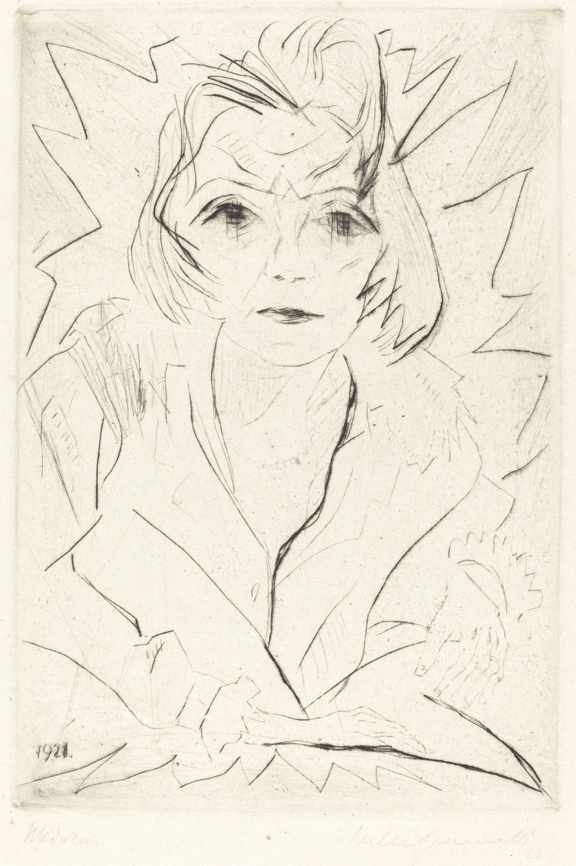 Madchen (jente) av Walter Gramatte