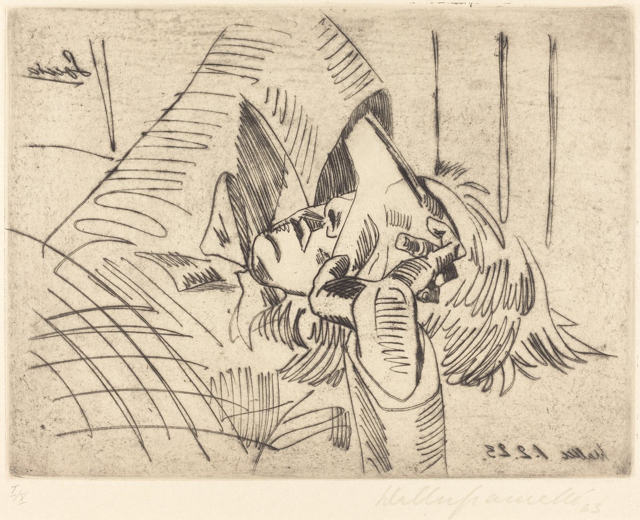 Sonia, 1923. av Walter Gramatte