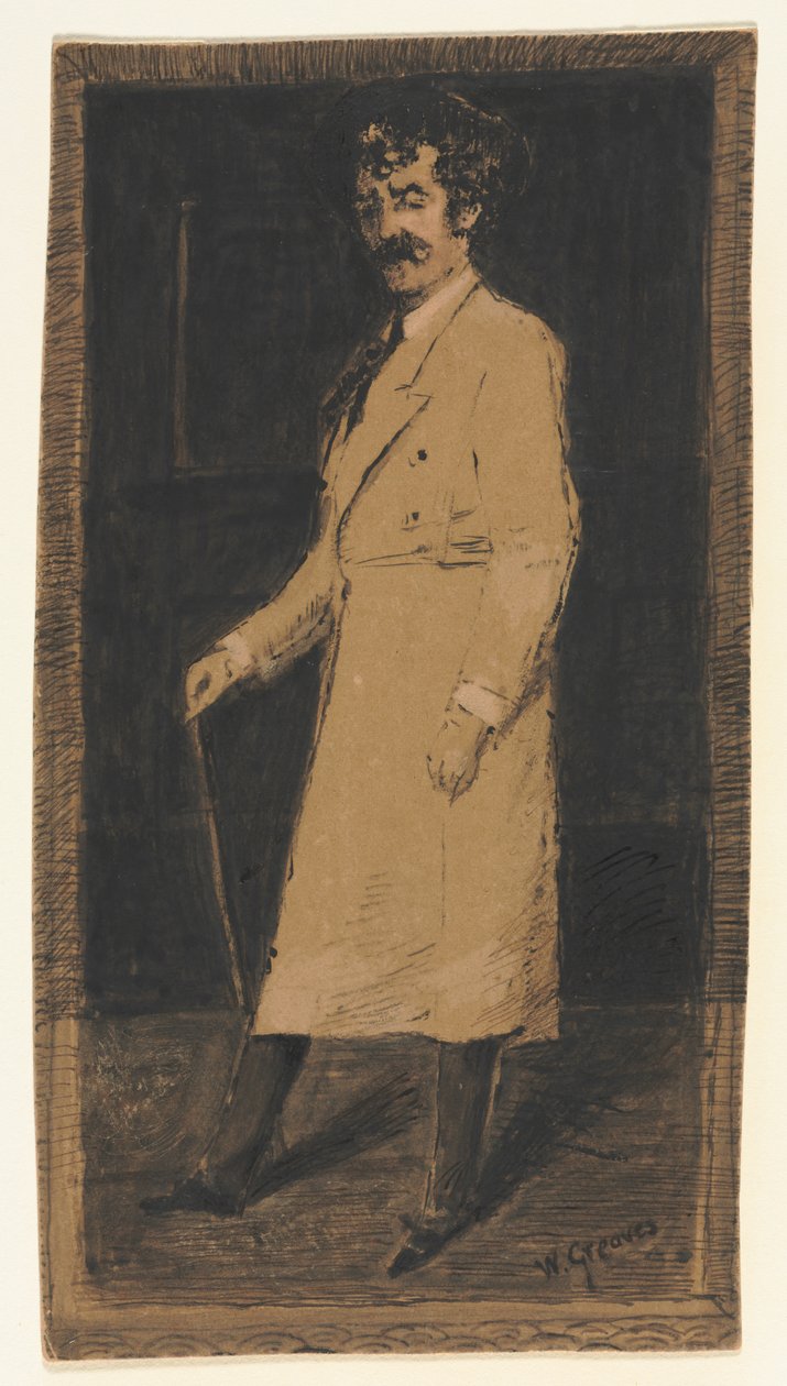 James McNeill Whistler av Walter Greaves