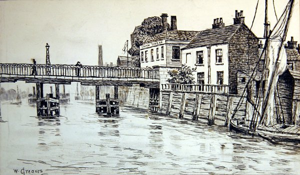 Swan Tavern, Battersea av Walter Greaves