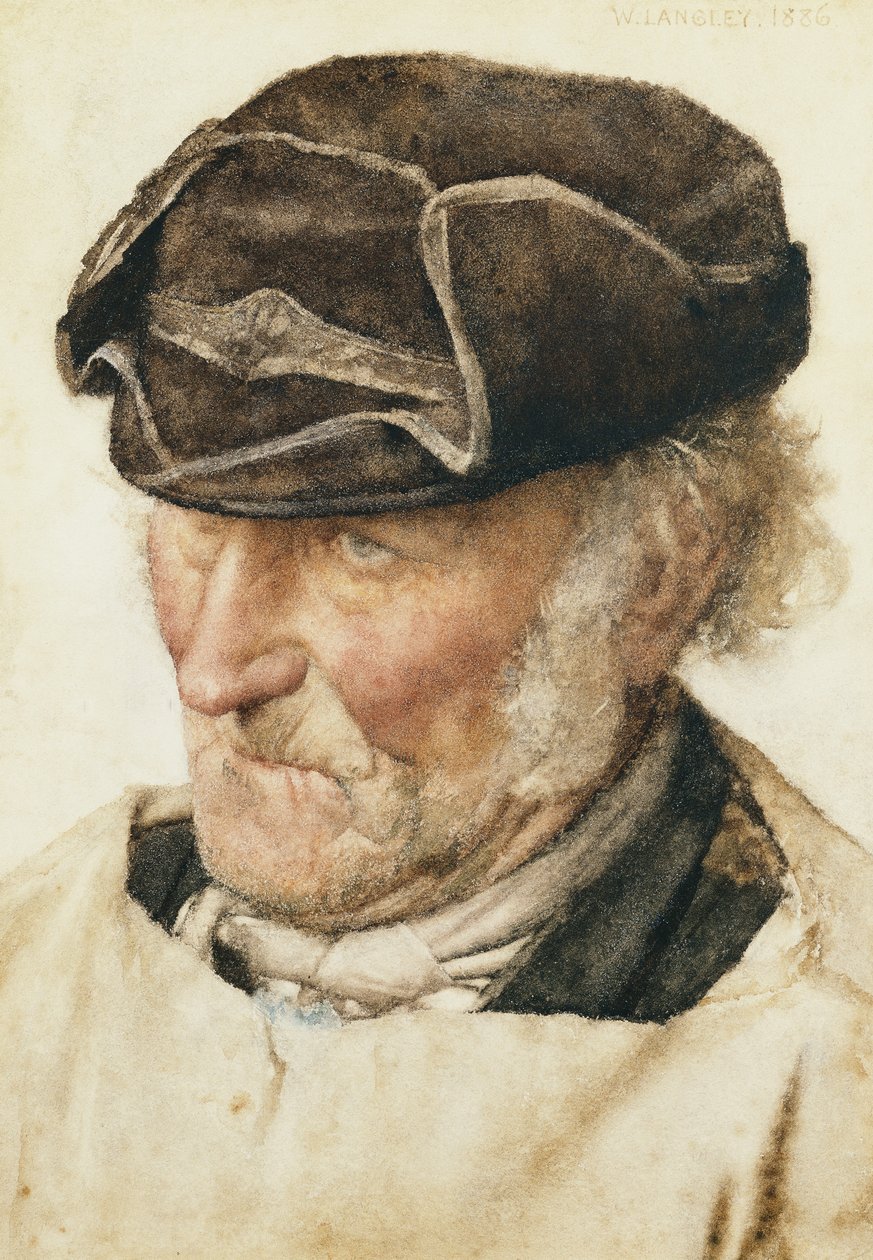 Et gammelt havsalt, av Walter Langley