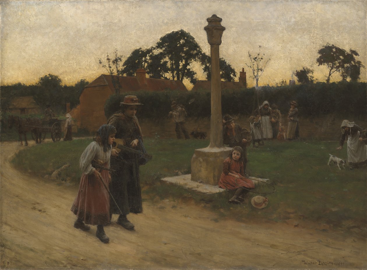 Vandrende musikere av Walter Langley