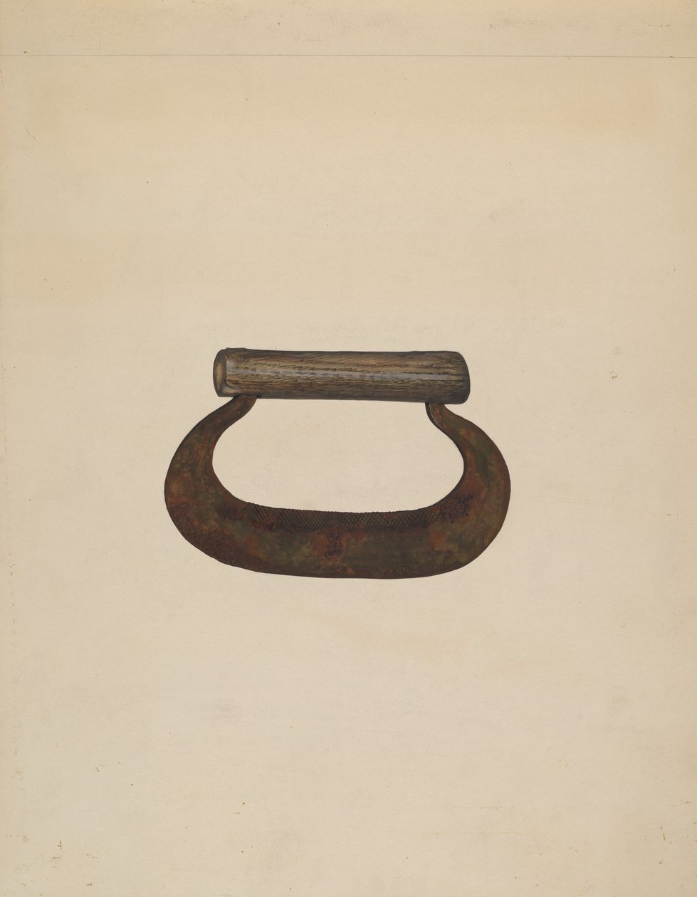 hakkekniv, ca. 1937. av Walter Praefke