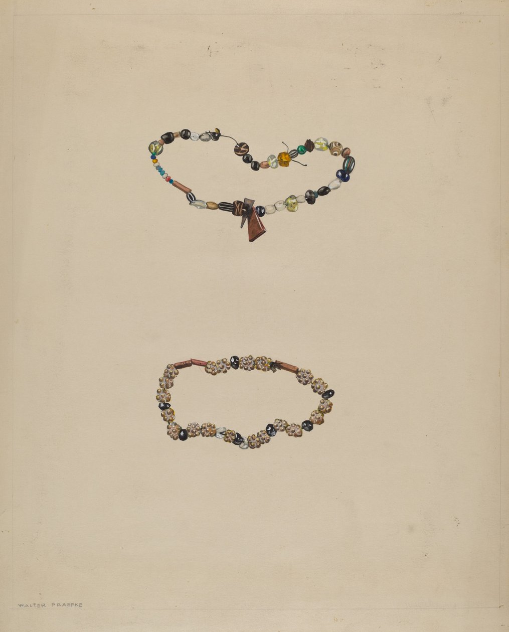 Trade Beads, ca. 1936. av Walter Praefke