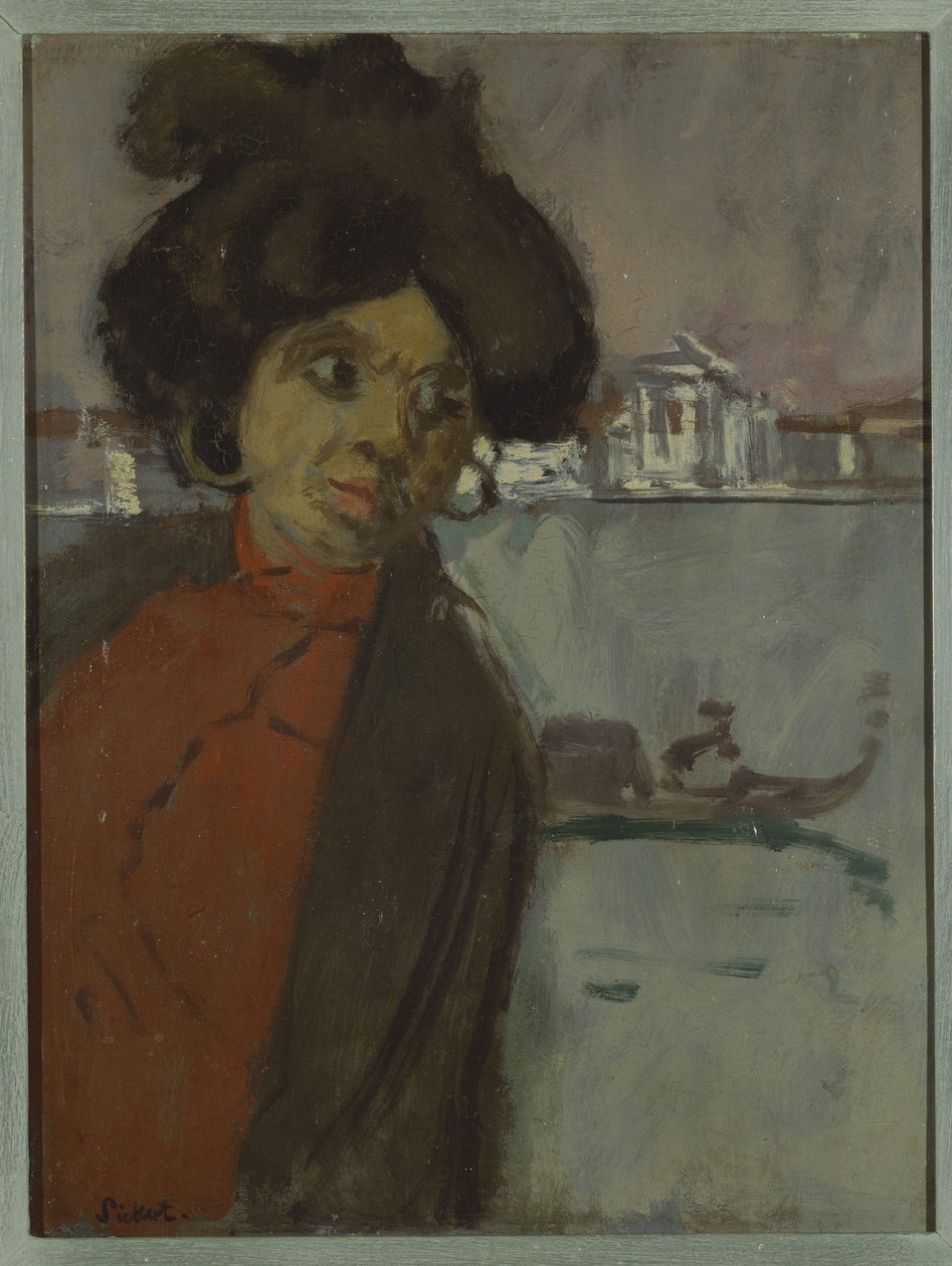 Inez på Zattere av Walter Richard Sickert