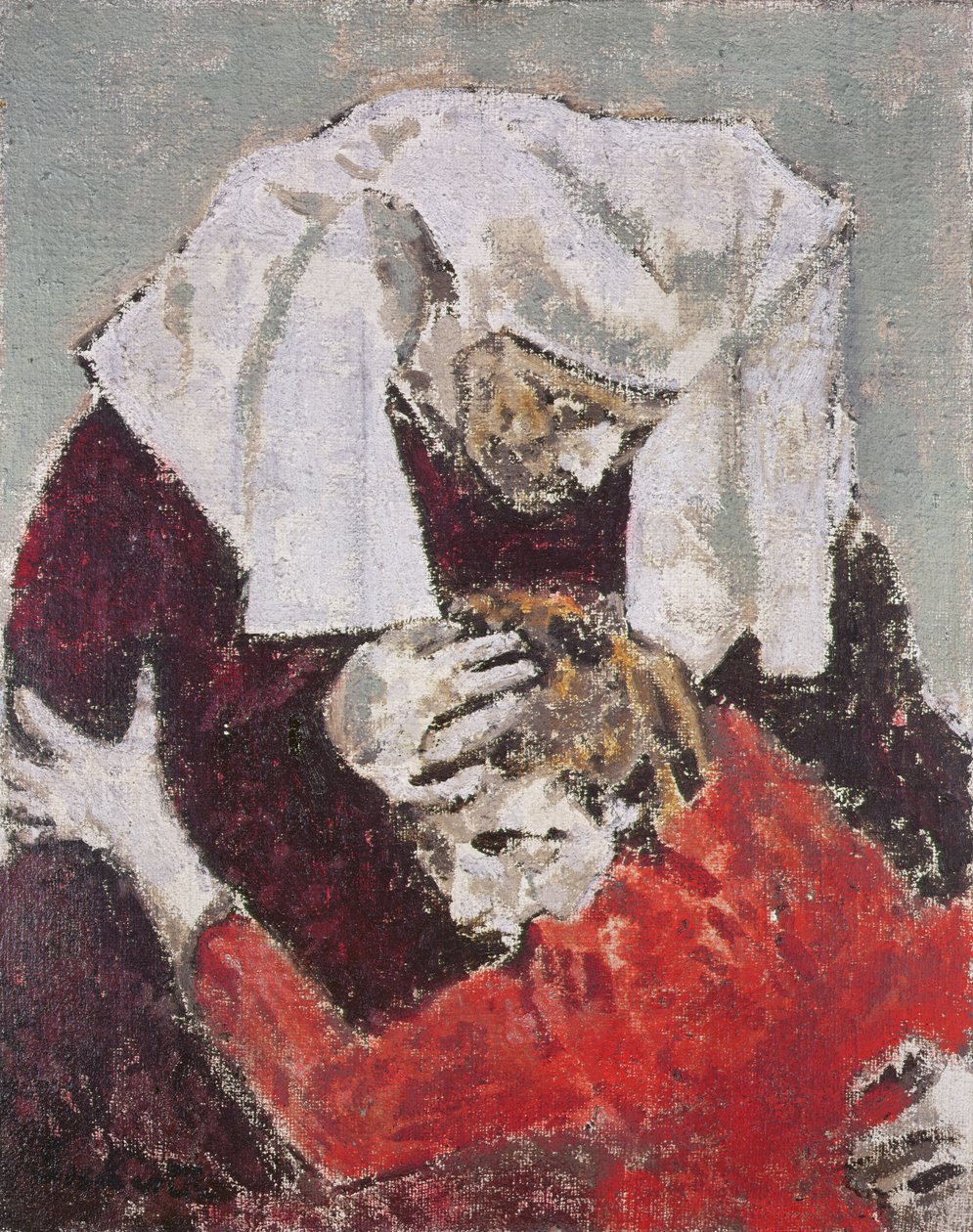 Juliet og hennes sykepleier, 1935/6 av Walter Richard Sickert