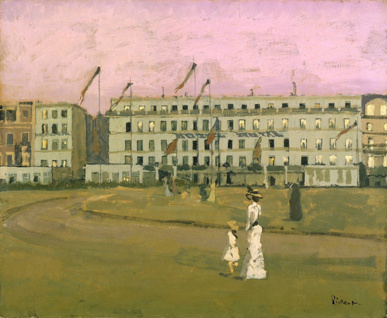 Hotel Royal, Dieppe av Walter Richard Sickert