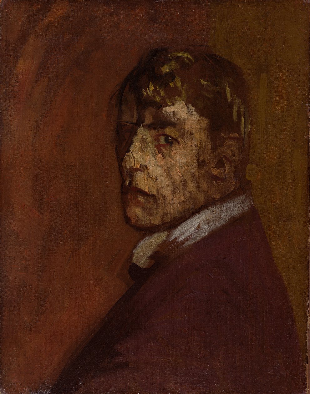 Selvportrett av Walter Richard Sickert