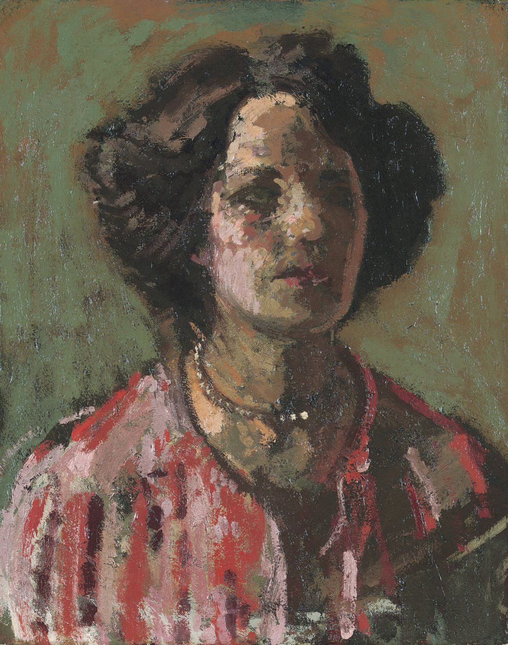 Perlekjedet, ca. 1907-08 av Walter Richard Sickert