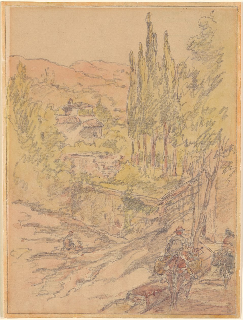 Granada av Walter Shirlaw