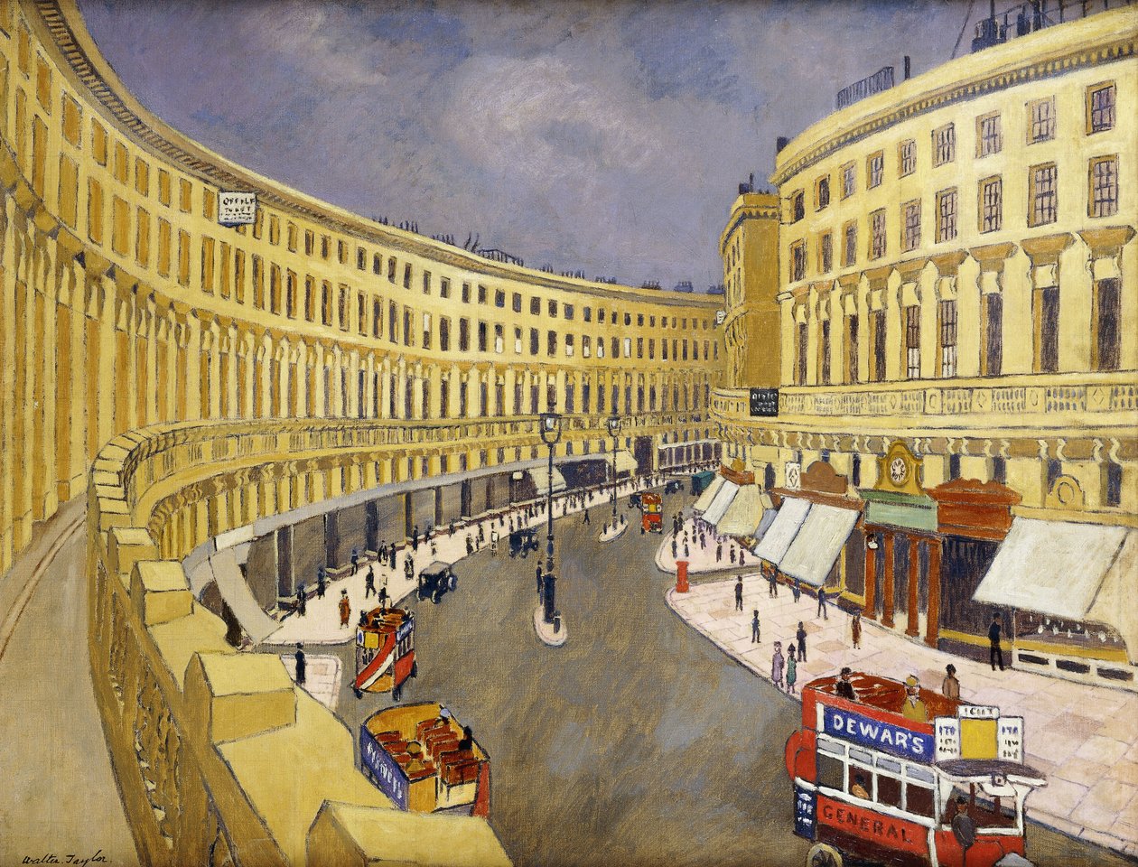 Regent Street, London av Walter Taylor