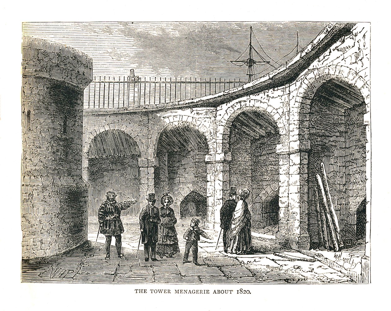 The Tower Managerie, 1878 av Walter Thornbury