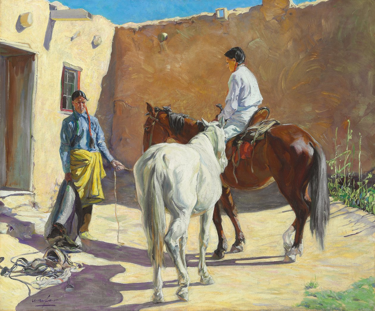 Klargjøring av Walter Ufer