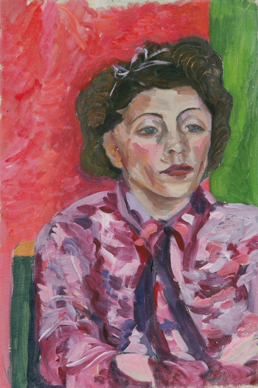 portrett av en dame av Walther Gamerith