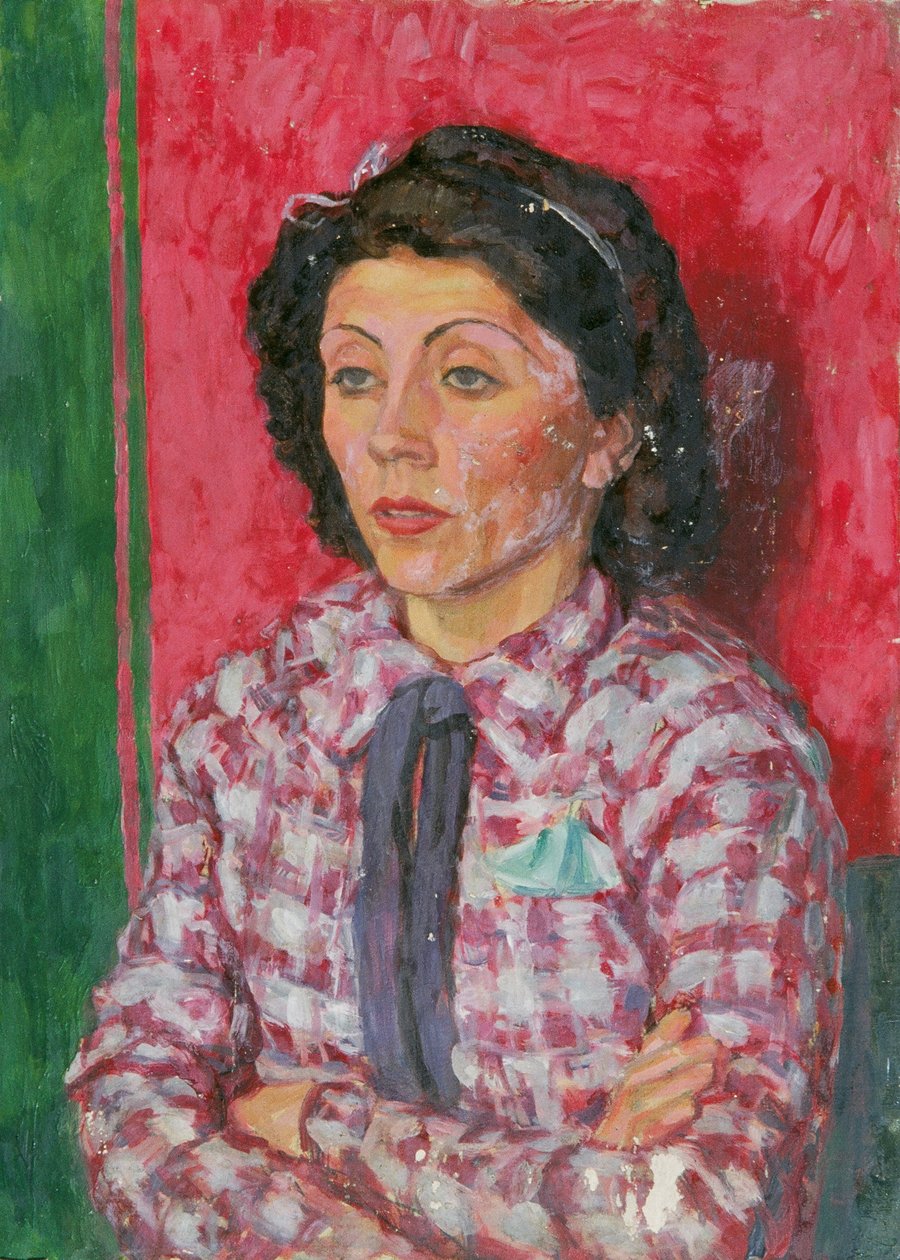portrett av en dame av Walther Gamerith