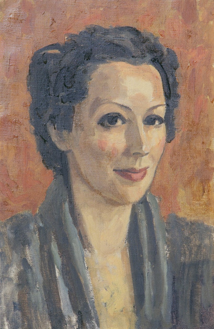 portrett av en dame av Walther Gamerith