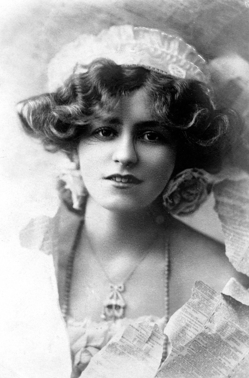 Gabrielle Ray 1883-1973, engelsk skuespillerinne, 1900-tallet. av WandD Downey