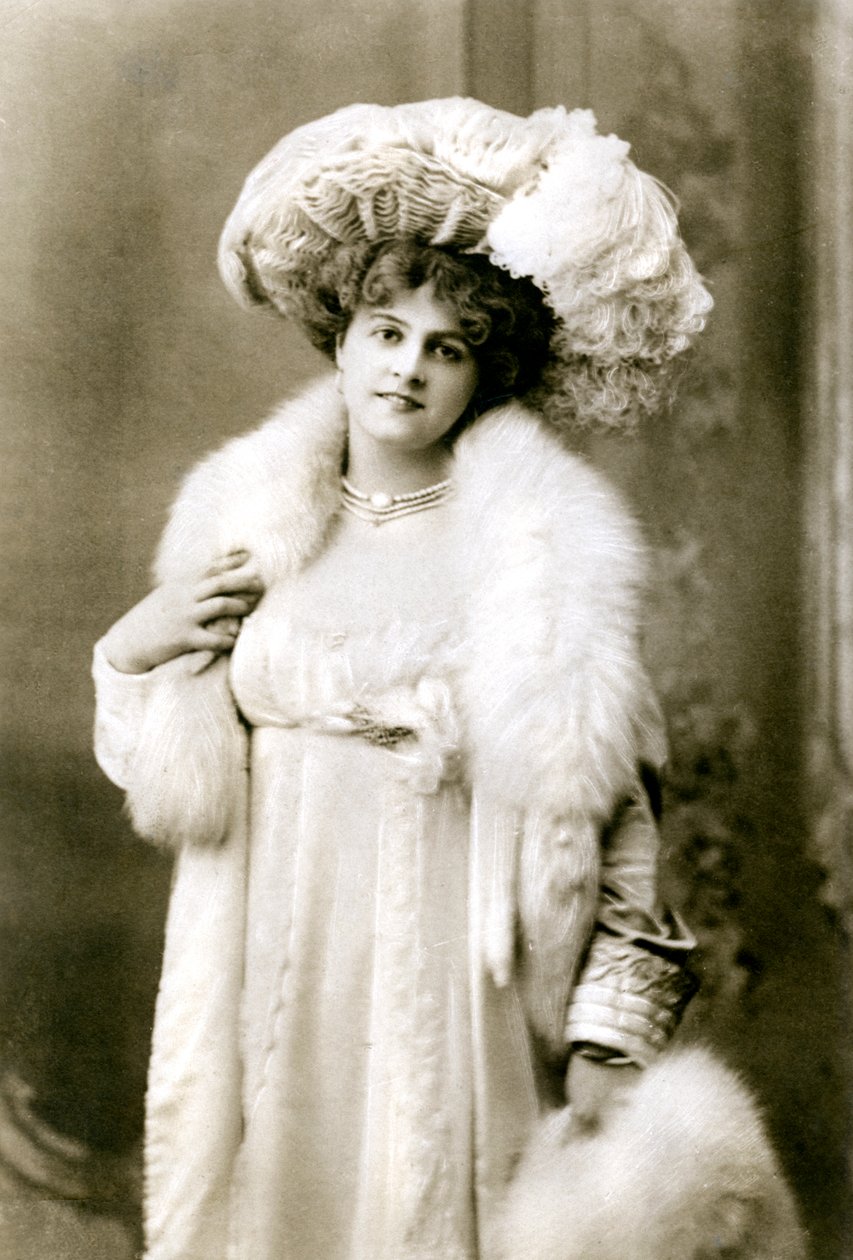 Marie Studholme 1875-1930, engelsk skuespillerinne, 1900-tallet. av WandD Downey