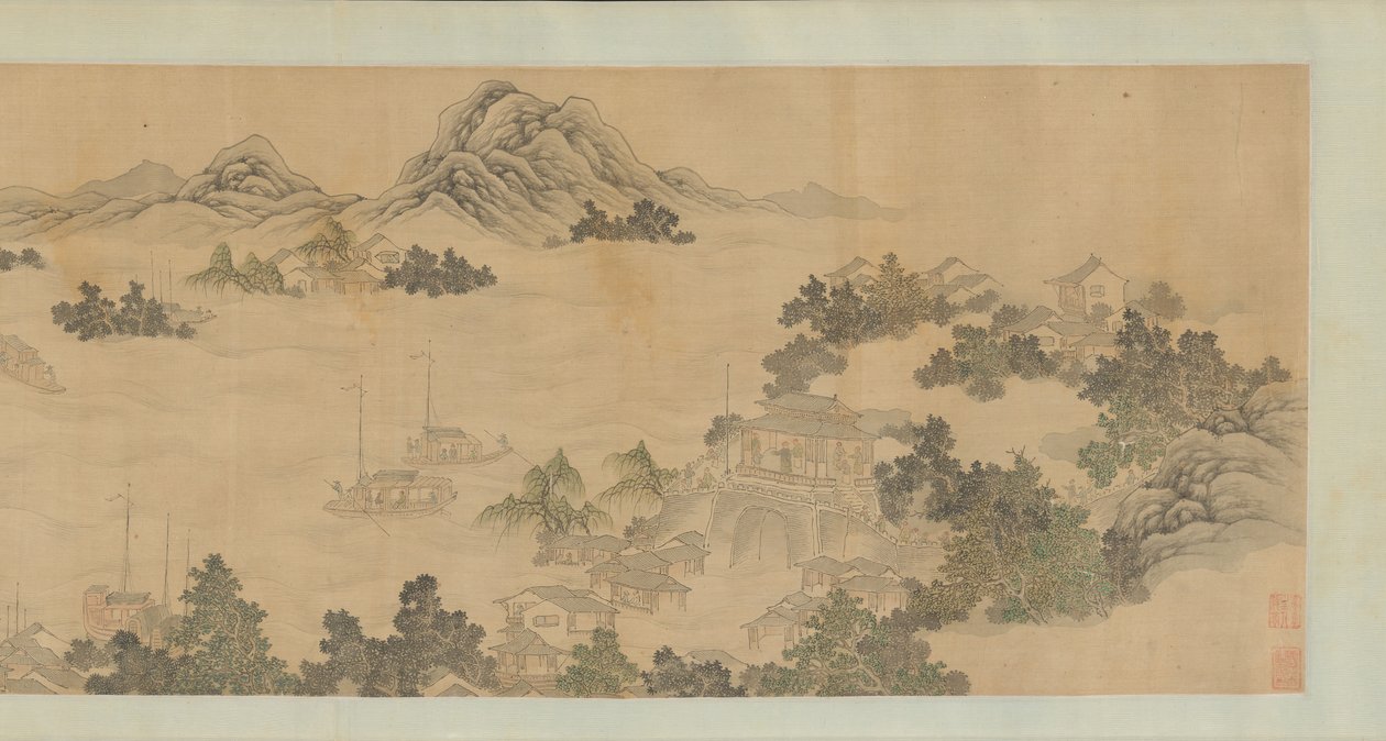 Reminiscence of Jinling, 1686. av Wang Gai