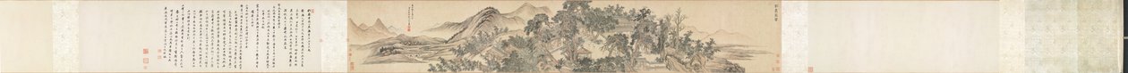 Hall of Lofty Pines av Wang Hui