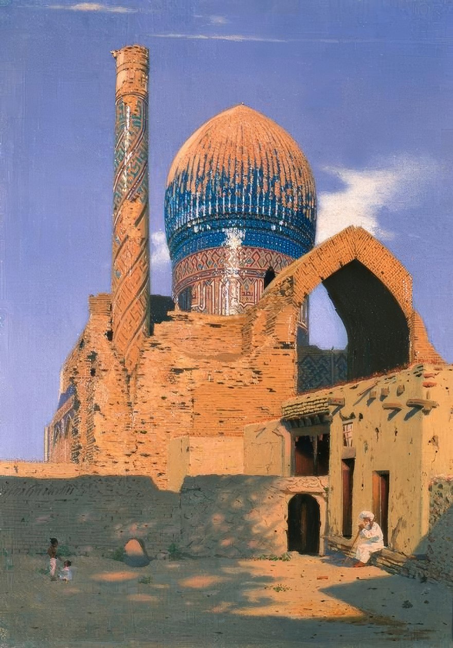 Gur Emir-mausoleet i Samarkand av Wassili W. Werestschagin