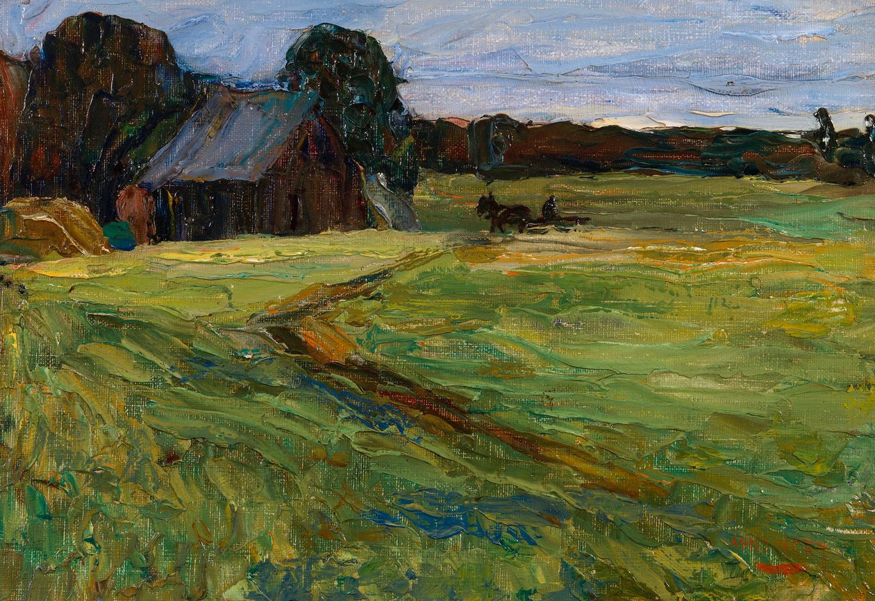 V. Kandinsky. landskap av Wassily Kandinsky