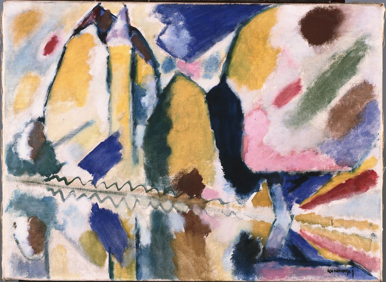 Høst-II av Wassily Kandinsky