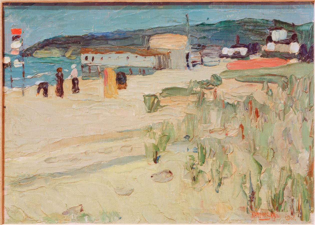 Binz på Rügen av Wassily Kandinsky