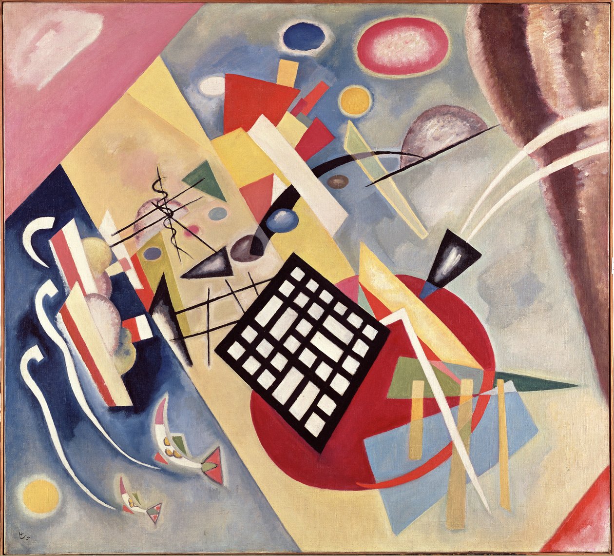 Svart ramme, 1922 av Wassily Kandinsky