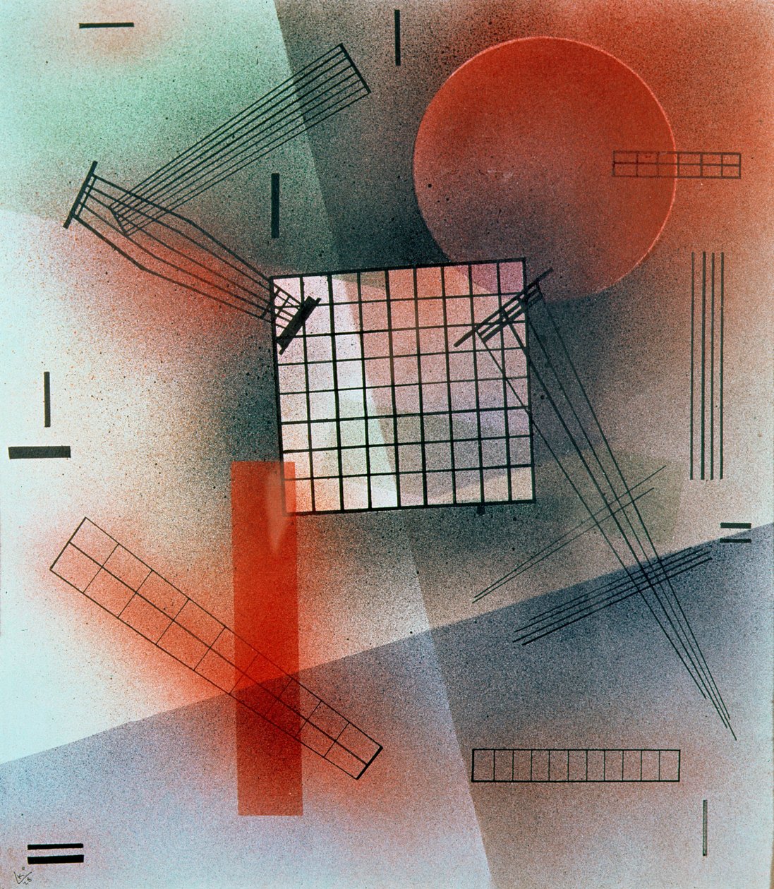 Komposisjon, 1928 av Wassily Kandinsky