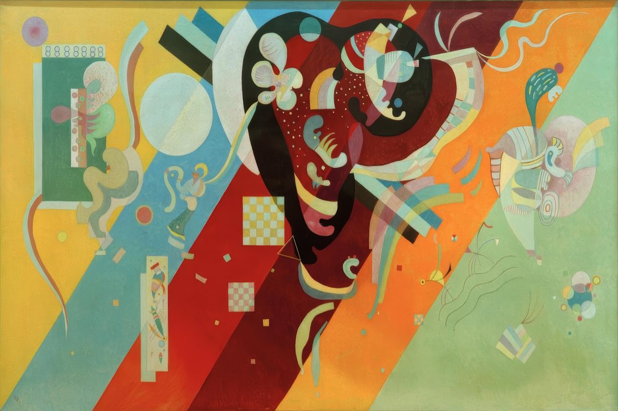 Sammensetning IX av Wassily Kandinsky