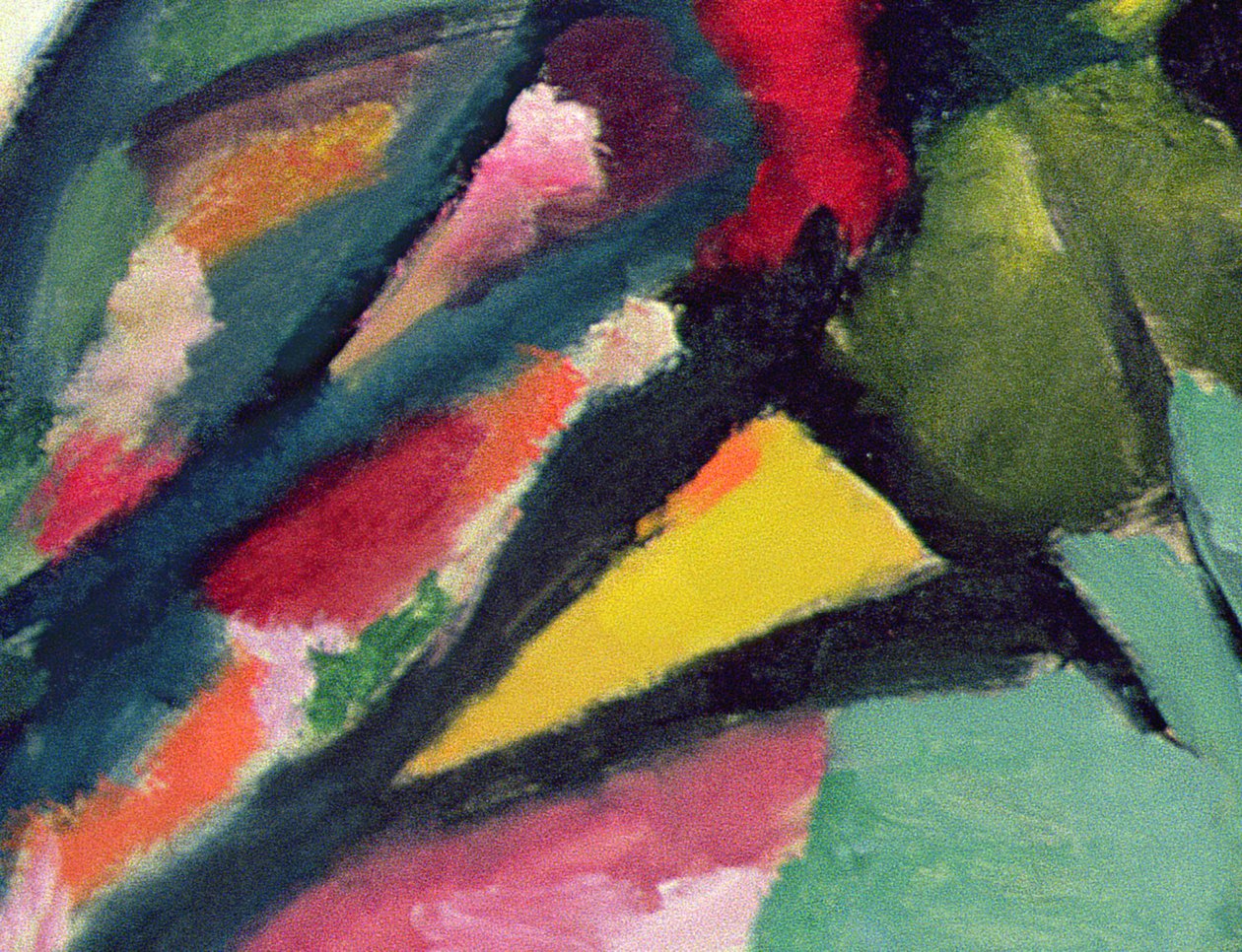 Komposisjon nr. 7, 1913 (detalj av 56607) av Wassily Kandinsky