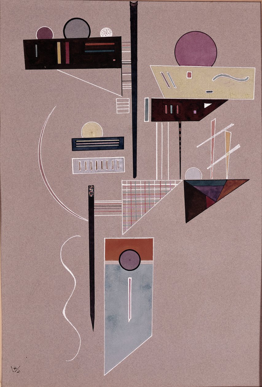 Komposisjonsmaling av Vassily Kandinsky av Wassily Kandinsky
