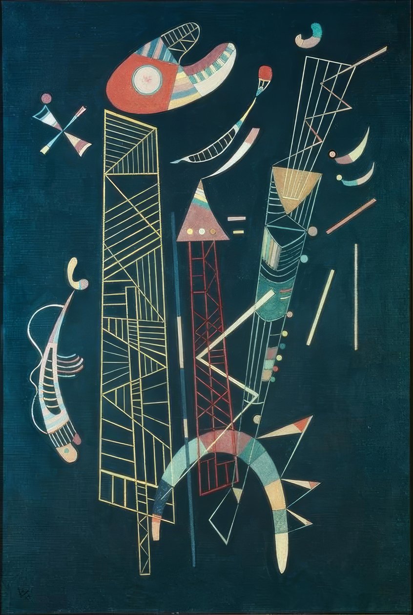 Konstruksjon lègère av Wassily Kandinsky