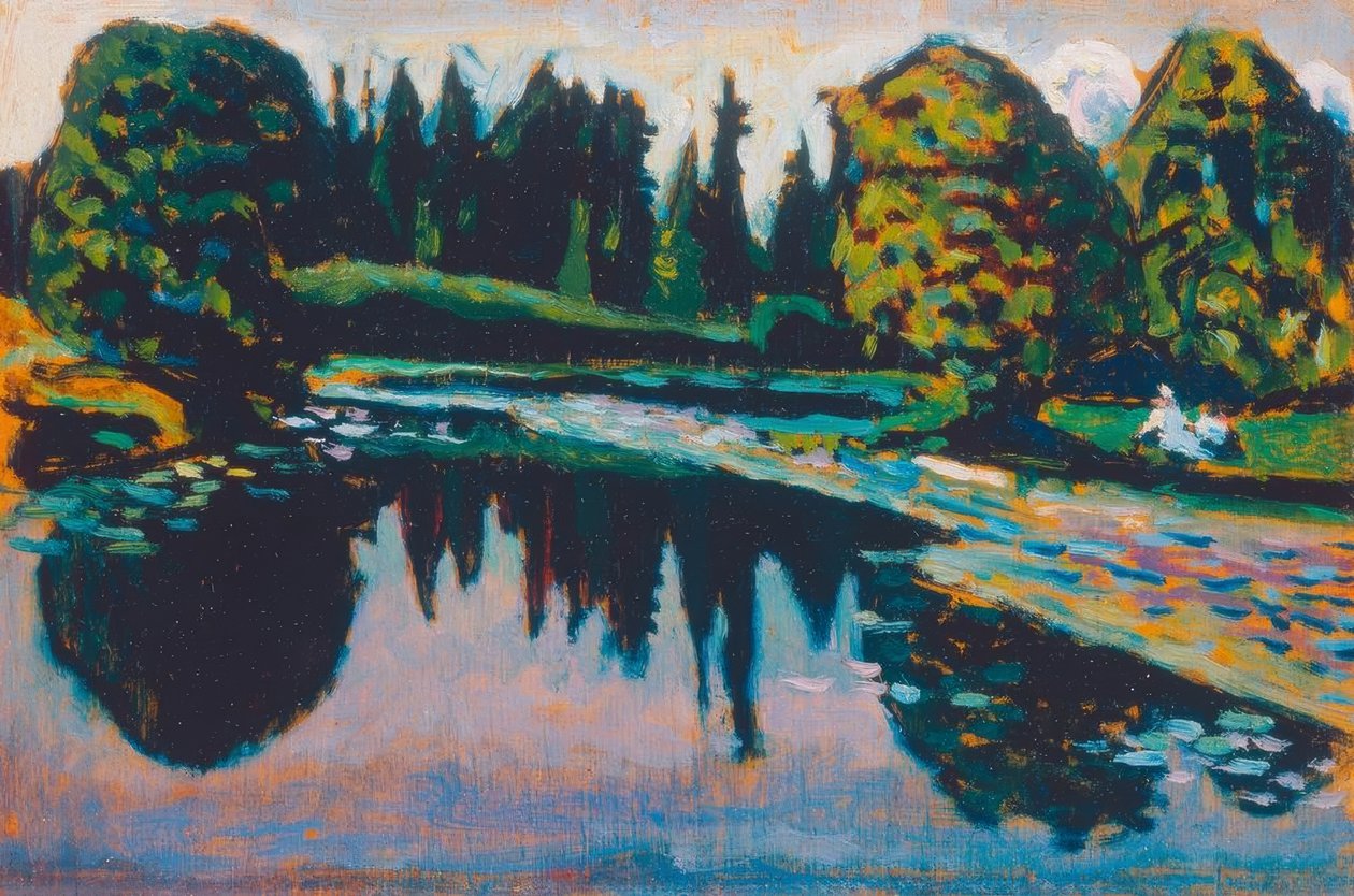Elva om sommeren av Wassily Kandinsky