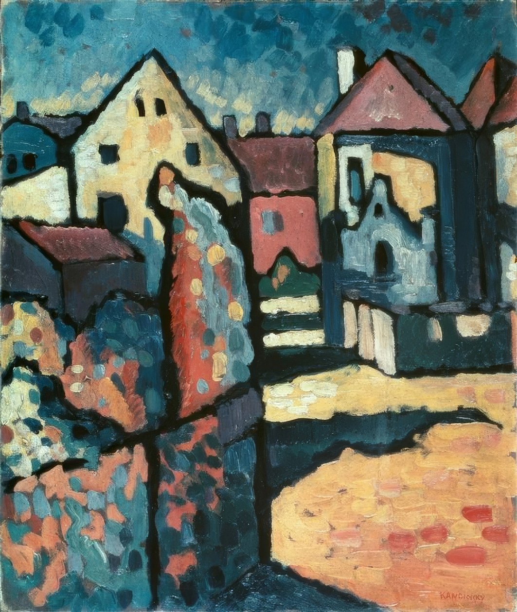 landsby av Wassily Kandinsky