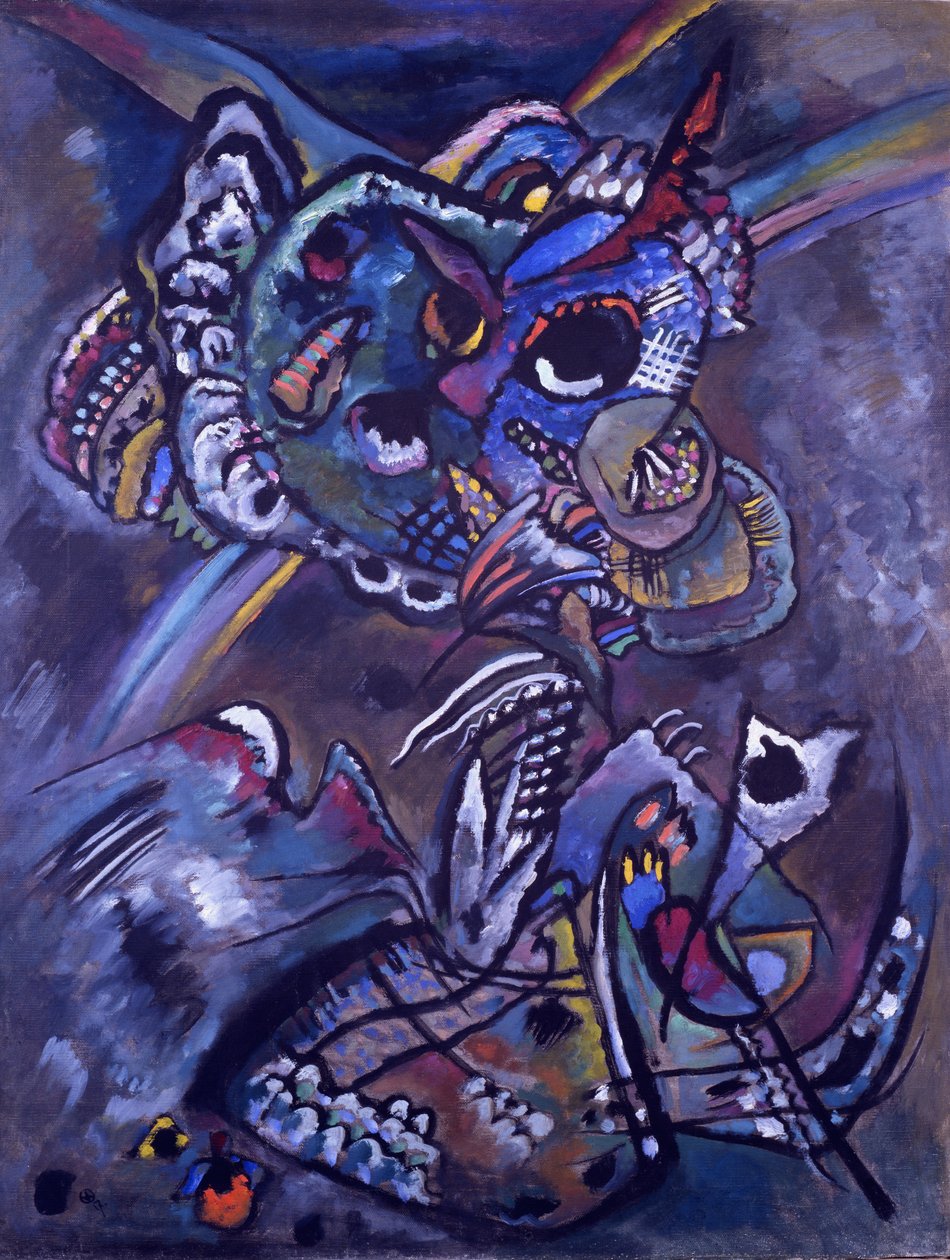 Skumring, 1917 av Wassily Kandinsky