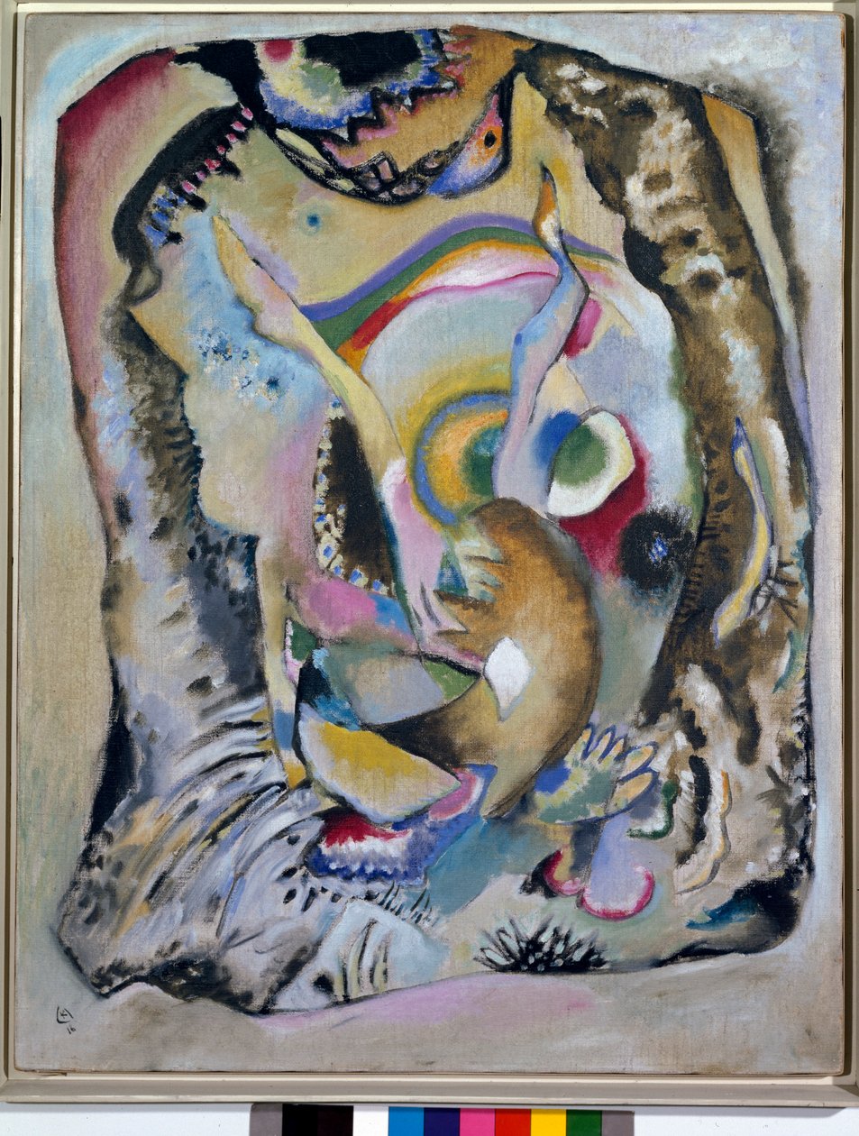 Ekspresjonisme: "" Maleri på klar bakgrunn"" Maleri av Wassily Kandinsky av Wassily Kandinsky