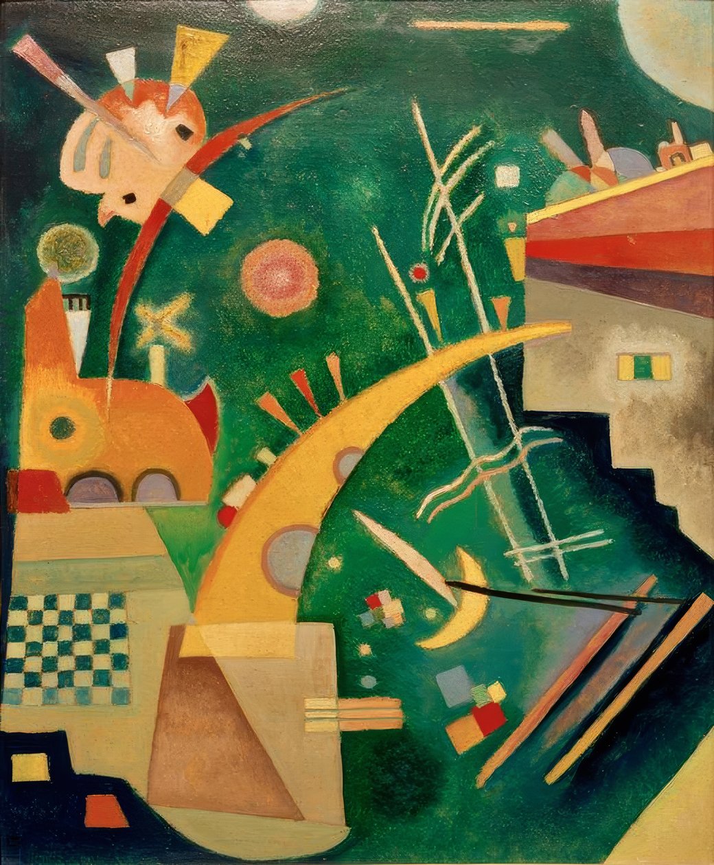 Hornform av Wassily Kandinsky